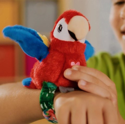 Maskotka interaktywna happy yappers wesołe gadułki - papuga czerwona Maskotka interaktywna happy yappers wesołe gadułki - papuga czerwona