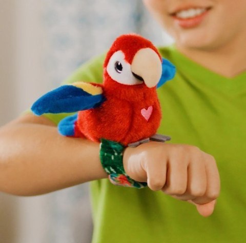 Maskotka interaktywna happy yappers wesołe gadułki - papuga czerwona Maskotka interaktywna happy yappers wesołe gadułki - papuga czerwona