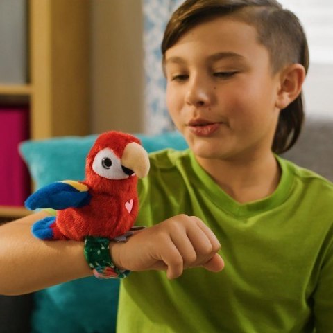 Maskotka interaktywna happy yappers wesołe gadułki - papuga czerwona Maskotka interaktywna happy yappers wesołe gadułki - papuga czerwona