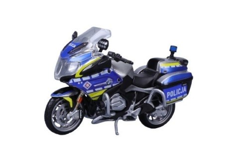 Model metalowy motocykl polska policja 1/18 Model metalowy motocykl polska policja 1/18