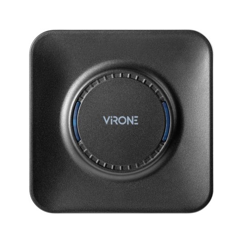 TELERO AC, dzwonek bezprzewodowy, sieciowy, przycisk bezbateryjny, learning system, 36 dźwięków, 200m, czarny