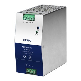 Zasilacz przemysłowy, na szynę DIN, 24VDC, 10A, 240W, w metalowej obudowie