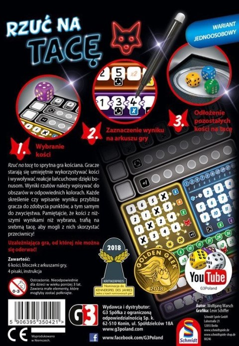 Gra rzuć na tacę Gra rzuć na tacę