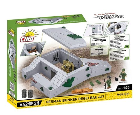 Klocki german bunker regelbau 667 642 klocki