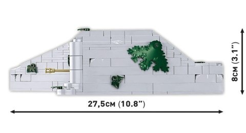 Klocki german bunker regelbau 667 642 klocki