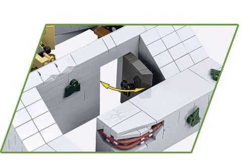 Klocki german bunker regelbau 667 642 klocki