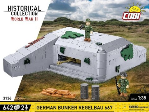 Klocki german bunker regelbau 667 642 klocki