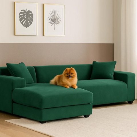 Pokrowiec na kanapę 190-230cm c.zieleń Ruhhy 26183