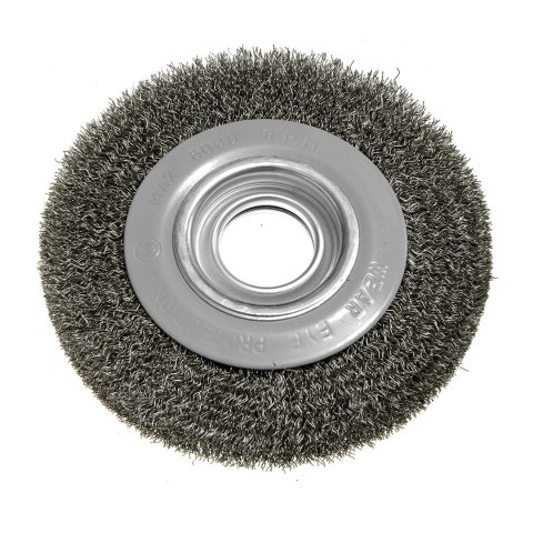 Szczotka druciana tarczowa 150 x 32 mm, drut karbowany, stalowy
