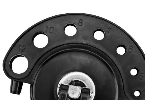 Wiertła diamentowe 4-12 mm z prowadnicą, zestaw 8 szt.