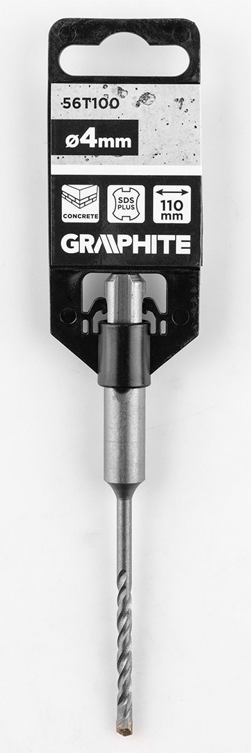 Wiertło do betonu SDS Plus z podwójną spiralą 4 x 110 mm