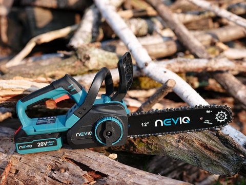 Piła Łańcuchowa akumulatorowa NEVIQ 12" (L12302) (silnik bezszczotkowy)