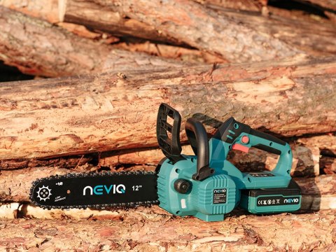 Piła Łańcuchowa akumulatorowa NEVIQ 12" (L12302) (silnik bezszczotkowy)
