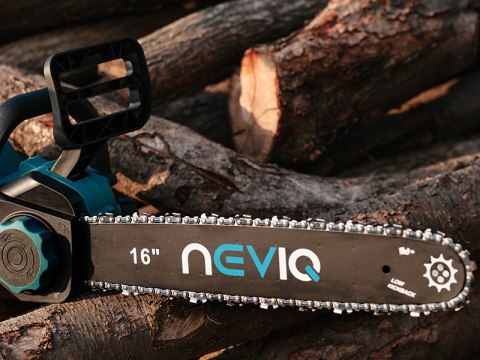 Piła łańcuchowa akumulatorowa NEVIQ 16"/18"(L16A50) (silnik bezszczotkowy)