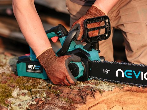 Piła łańcuchowa akumulatorowa NEVIQ 16"/18"(L16A50) (silnik bezszczotkowy)