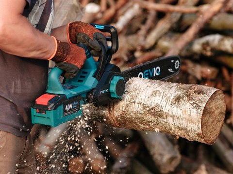 Piła łańcuchowa akumulatorowa NEVIQ 16"/18"(L16A50) (silnik bezszczotkowy)