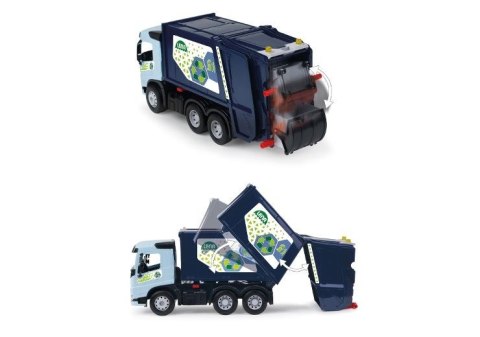 Pojazd Śmieciarka worxx volvo fmx w pudełku