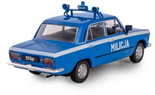 Pojazd prl fiat 125p milicja
