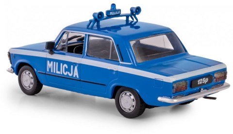 Pojazd prl fiat 125p milicja