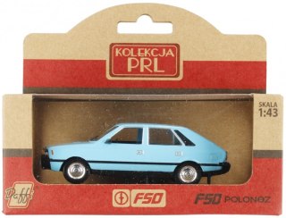 Pojazd prl fso polonez niebieski