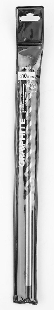 Wiertło do betonu 10 x 250 mm, szlifowane