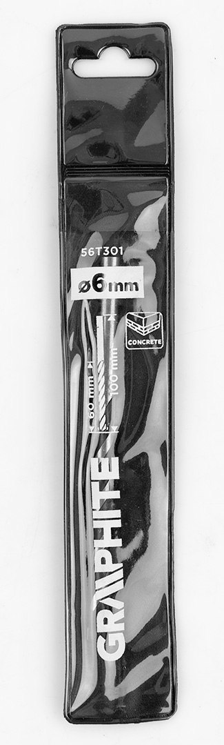 Wiertło do betonu 6 x 100 mm, szlifowane