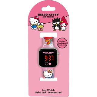 Zegarek led z kalendarzem hello kitty