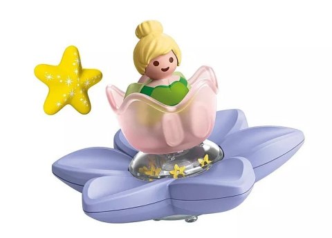 Zestaw z figurką junior & disney: dzwoneczek i magiczny kwiat do pływania