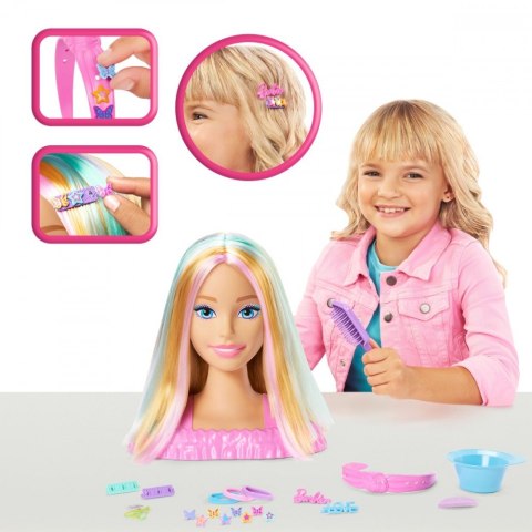 Głowa do stylizacji barbie deluxe blond