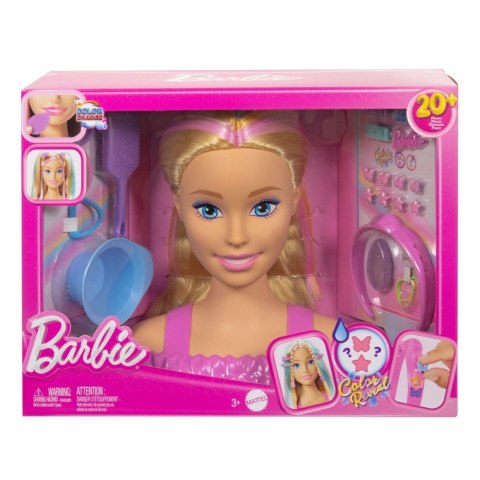 Głowa do stylizacji barbie deluxe blond