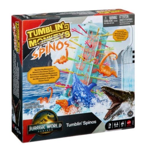 Gra spadające spinozaury