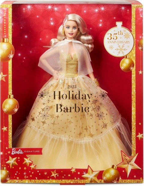Lalka barbie signature z blond włosami