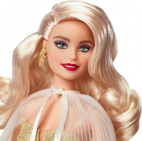 Lalka barbie signature z blond włosami