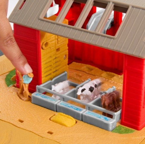 Matchbox zestaw farma zwierzęta traktor dźwięk