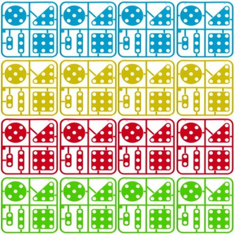 Mozaika kreatywna z wkrętarką 26105