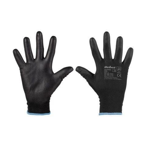 Rękawice robocze poliuretanowe CS-P002 r.9 L (2kpl.)