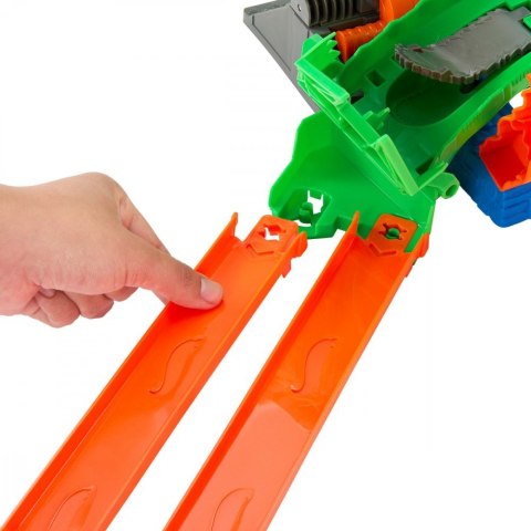 Tor samochodowy monster trucks smoczy wyścig zestaw