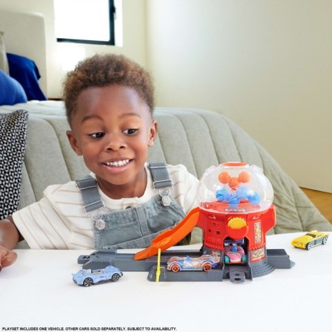 Tor samochodowy speed snap zestaw sklepik guma balonowa + autko