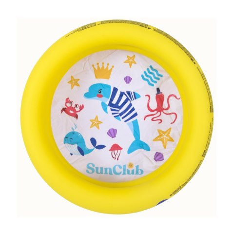 Basen pompowany SUNCLUB żółty Basen pompowany SUNCLUB żółty