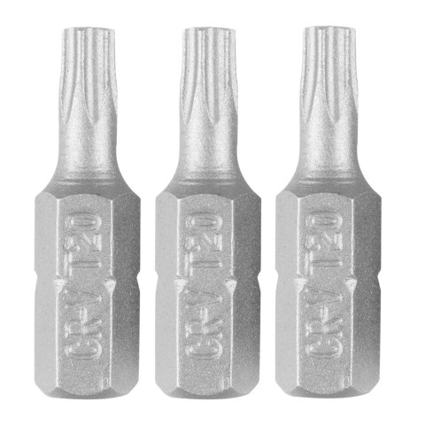 Bity Torx T20 x 25 mm, 3 szt.