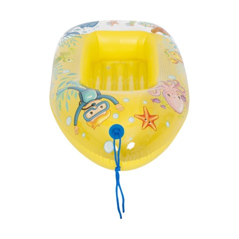 Łódka basenowa pompowana SUNCLUB żółty Łódka basenowa pompowana SUNCLUB żółty