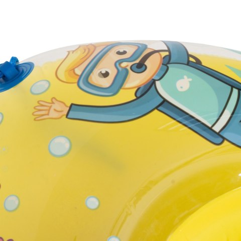 Łódka basenowa pompowana SUNCLUB żółty Łódka basenowa pompowana SUNCLUB żółty