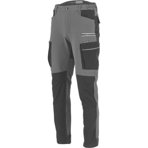 Spodnie stretch szaro-czarne, "l", ce, lahti