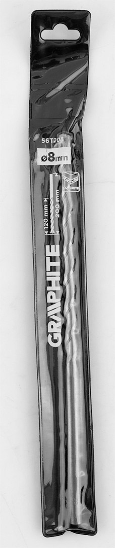 Wiertło do betonu 8 x 200 mm