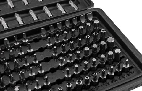 Zestaw bitów 25 mm, z uchwytem magnetycznym 60 mm, 100 szt.