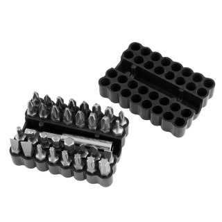 Zestaw bitów 25 mm, z uchwytem magnetycznym 60 mm, 33 szt.