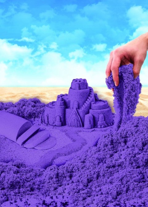 Piasek kinetyczny kinetic sand fioletowy (0.9 kg)
