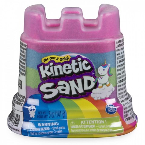 Piasek kinetyczny kinetic sand mini tęczowy zamek