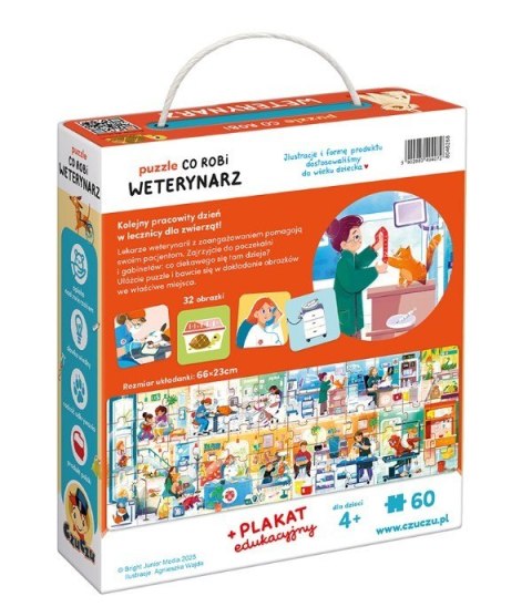 Puzzle co robi weterynarz