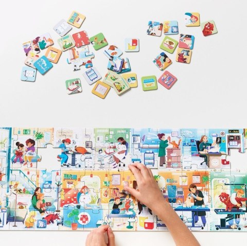 Puzzle co robi weterynarz
